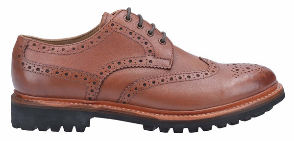 Mens brogues commando on sale sole