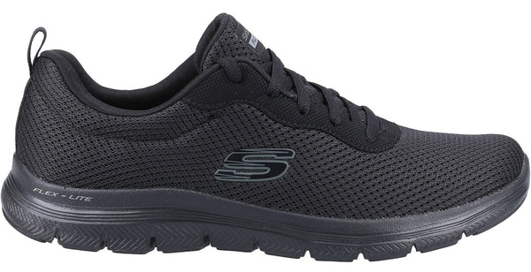 Skechers flex appeal sales 2.0 black and white