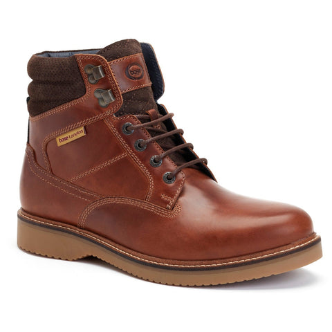 Base London Bradley Mens Leather Lace Up Boot