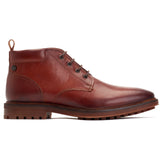 Base London Canmore Mens Leather Lace Up Chukka Boot