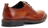 Base London Dime Mens Leather Lace Up Derby Shoe