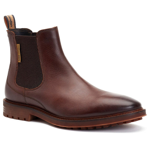 Base London Douglas Mens Leather Chelsea Boot