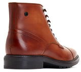 Base London Duke Mens Leather Lace Up Ankle Boot