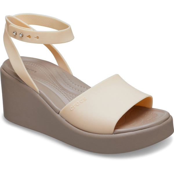 Crocs 209406 Brooklyn Ankle Strap Wedge Womens Sandal