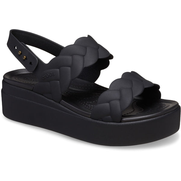 Crocs 209977 Brooklyn Low Wedge Womens Sandal