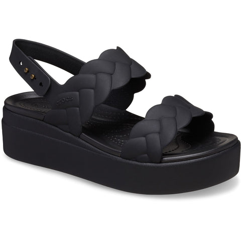 Crocs 209977 Brooklyn Low Wedge Womens Sandal