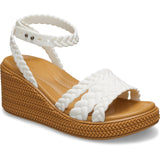 Crocs Brooklyn Woven Ankle Strap Wedge Womens Sandal 209994