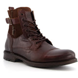 Dune Call Mens Leather Lace Up Boot