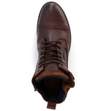 Dune Call Mens Leather Lace Up Boot