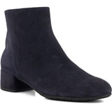 Dune Pippie Womens Suede Leather Wide Fit Ankle Boot