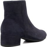 Dune Pippie Womens Suede Leather Wide Fit Ankle Boot