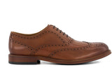 Dune Solihull Mens Leather Brogue Detail Formal Shoe