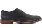 Dune Stanley Mens Plain Toe Leather Lace Up Shoe