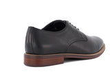 Dune Stanley Mens Plain Toe Leather Lace Up Shoe