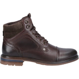 Dune Candor Mens Toe Cap Leather Worker Boot