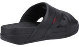 FitFlop Freeway Mens Leather Slide Sandal