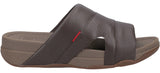 FitFlop Freeway Mens Leather Slide Sandal