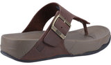 FitFlop Trakk II Mens Leather Toe Post Sandal