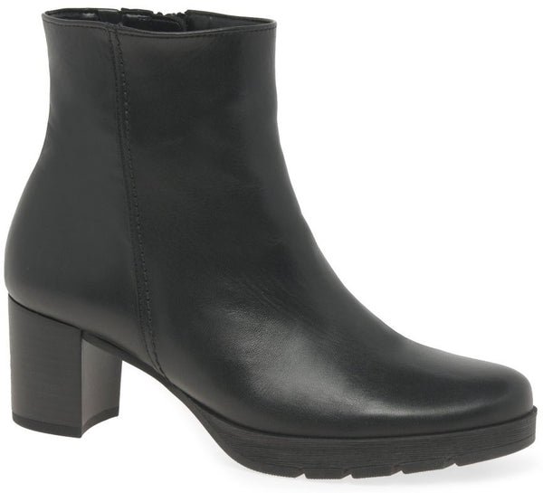 Gabor Essential Womens Leather Ankle Boot