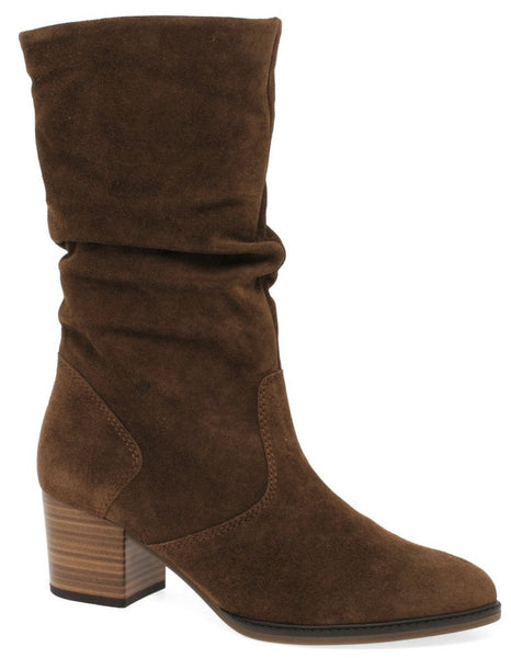 Gabor Ramona 52.894 Womens Suede Leather Mid-Calf Boot