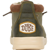 Hey Dude Wally Mid GripR Mens Slip On Canvas Boot