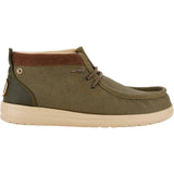 Hey Dude Wally Mid GripR Mens Slip On Canvas Boot