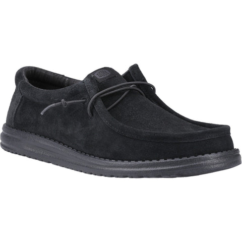 Hey Dude Wally Suede 41885 Mens Slip On Casual Shoe