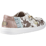 Hey Dude Wendy Disco Cow 41876 Womens Casual Shoe