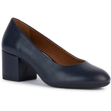 Geox D Eleana A Womens Leather Court Shoe