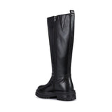 Geox D Iridea C Womens Leather Long Leg Boot