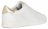 Geox Jaysen Womens Leather Low Cut Sneaker