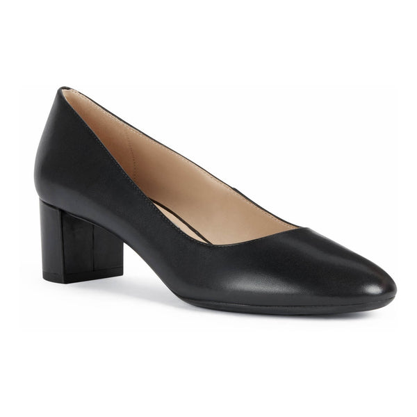 Geox D Pheby 50 B Womens Leather Court Shoe