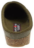 Haflinger Grizzly Torben 713001 Mens Felt Clog Slipper