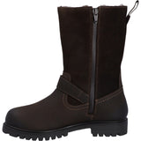 Hunter Ness Mid Womens Waterproof Warm Lined Leather Boot