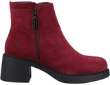 Hush Puppies Adele Womens Leather Ankle Boot