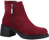 Hush Puppies Adele Womens Leather Ankle Boot