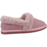 Hush Puppies Ariel Aztec Womens Suede Slipper