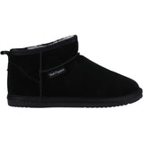 Hush Puppies Ashanti Womens Suede Slipper Bootee