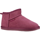 Hush Puppies Ashanti Womens Suede Slipper Bootee