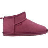 Hush Puppies Ashanti Womens Suede Slipper Bootee