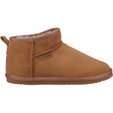 Hush Puppies Ashanti Womens Suede Slipper Bootee