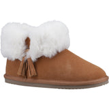 Hush Puppies Ayana Womens Suede Slipper Bootee