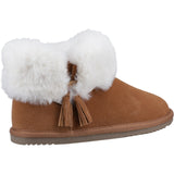 Hush Puppies Ayana Womens Suede Slipper Bootee