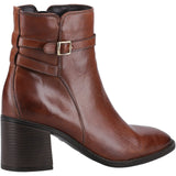 Hush Puppies Caitlyn Womens Leather Ankle Boot