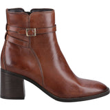 Hush Puppies Caitlyn Womens Leather Ankle Boot