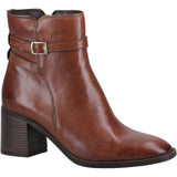 Hush Puppies Caitlyn Womens Leather Ankle Boot