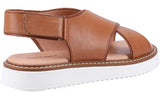 Hush Puppies Clarissa Womens Leather Touch-Fastening Sandal