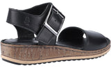 Hush Puppies Ellie Womens Wide Fit Leather Sandal