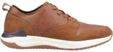 Hush Puppies Fabio Mens Leather Lace Up Trainer