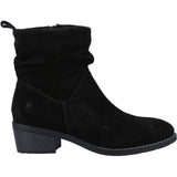 Hush Puppies Iris Womens Suede Leather Ankle Boot